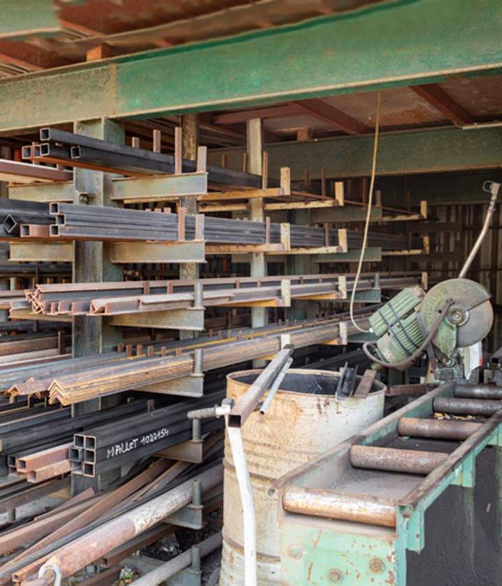 Métaux récupérés chez vous